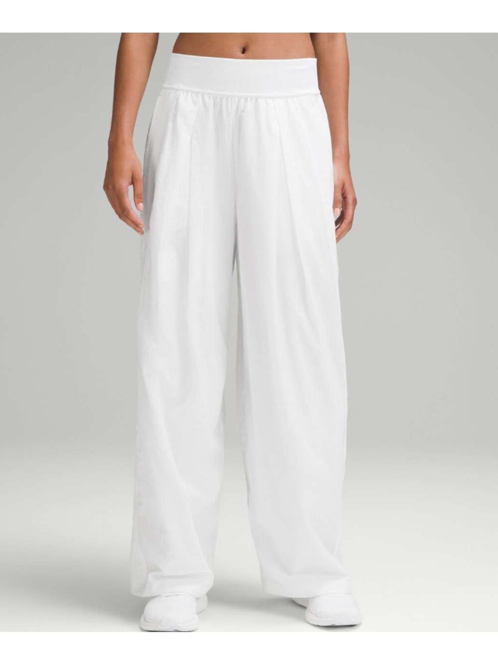 Lululemon Lightweight Tennis Mid-Rise Track Pant Women's 6 White W5FFGS